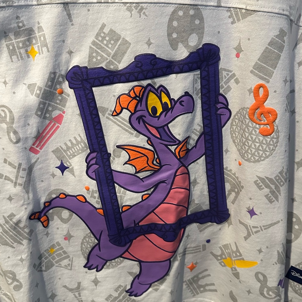 Disney 2024 Festival of the Arts Figment Spirit Jersey New with Tags - Picture 2 of 9